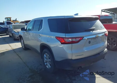 2021 Chevrolet Traverse Fwd Ls из США, поврежденный, VIN 1GNERFKWXMJ111694